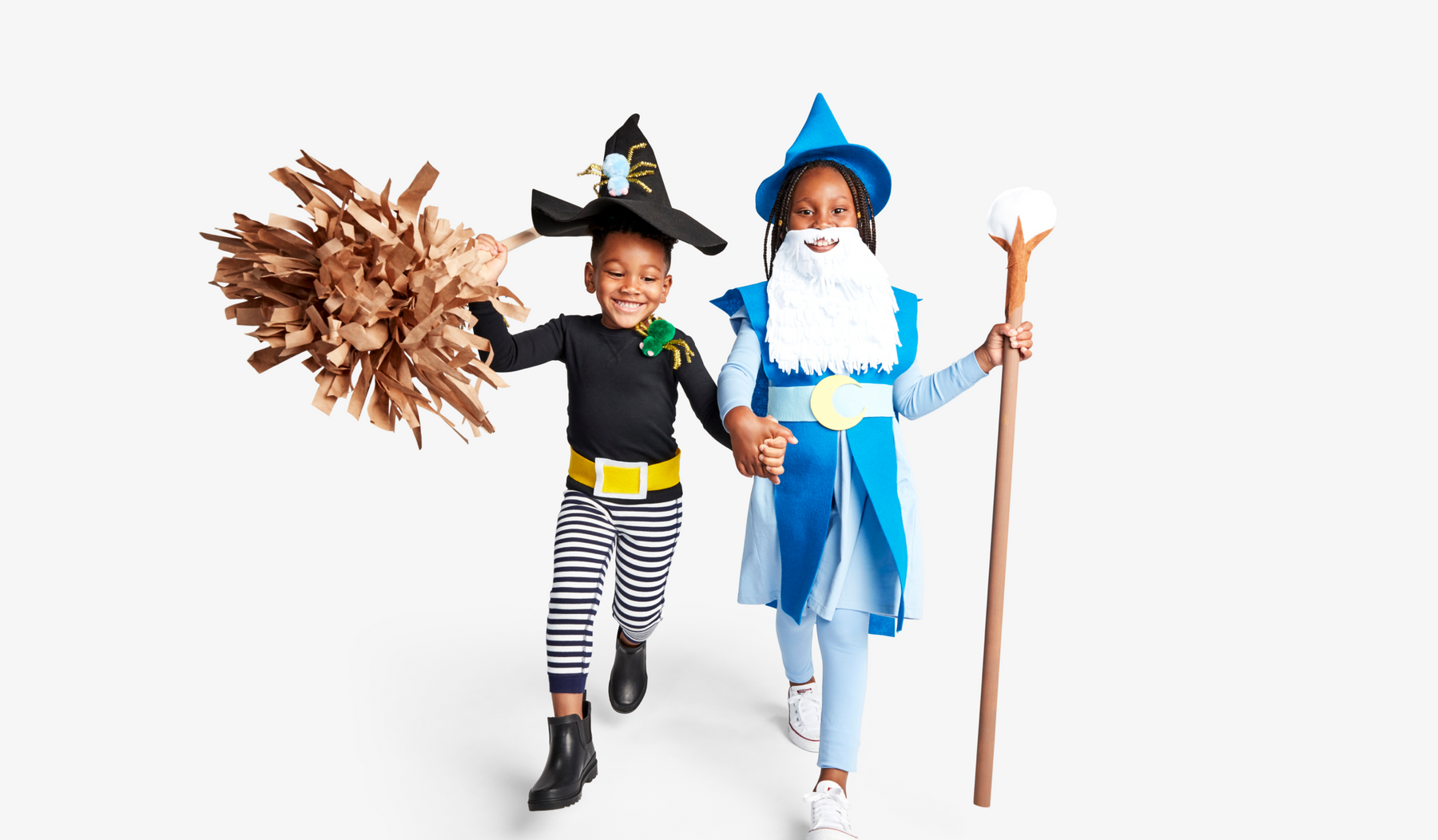 kids in costumes